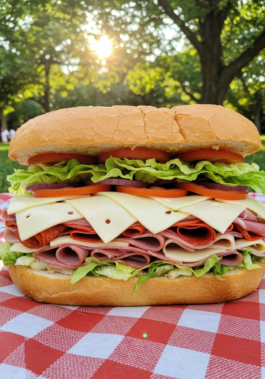 Giant Italian Combo Sandwich - tertiary view
